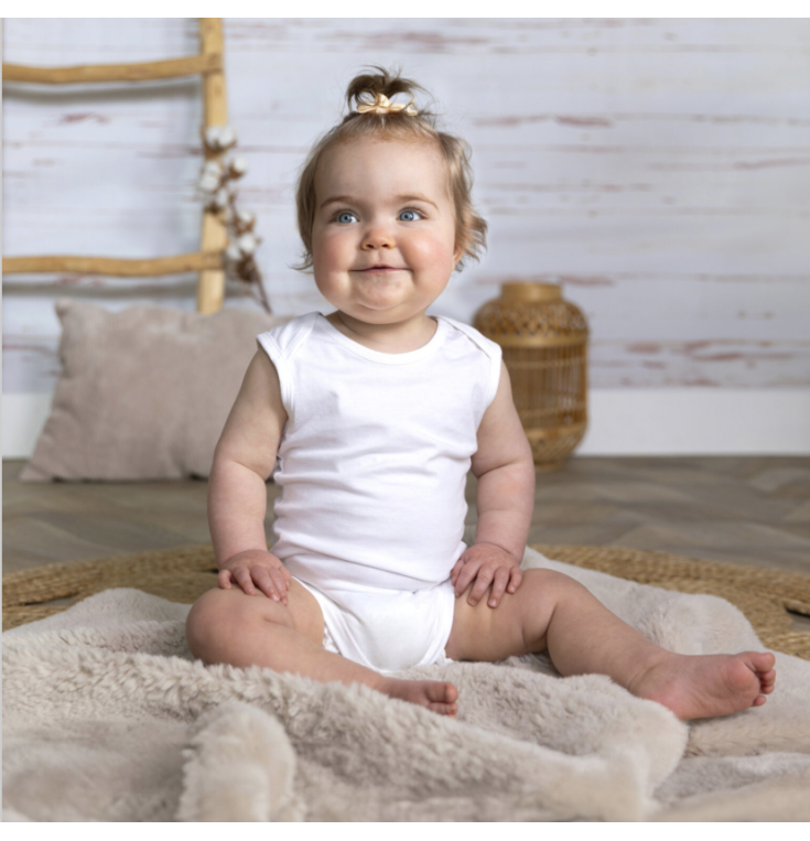 Organic Sleeveless Bodysuit