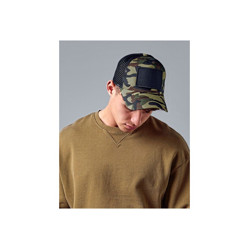 Removable Patch Snapback Trucker