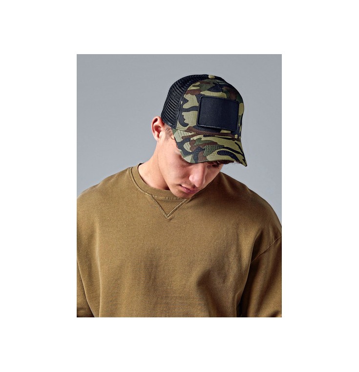 Removable Patch Snapback Trucker