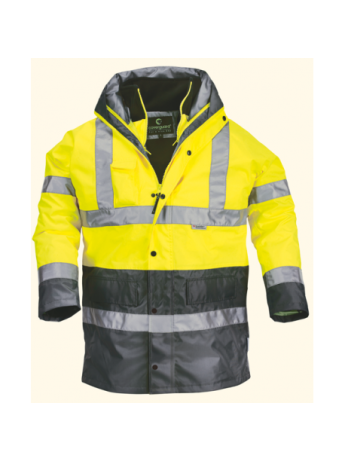 COVERGUARD HI-WAY PARKA 4-IN-1- 70592 YELLOW/GREY XL