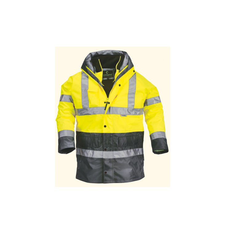 COVERGUARD HI-WAY PARKA 4-IN-1- 70592 YELLOW/GREY XL
