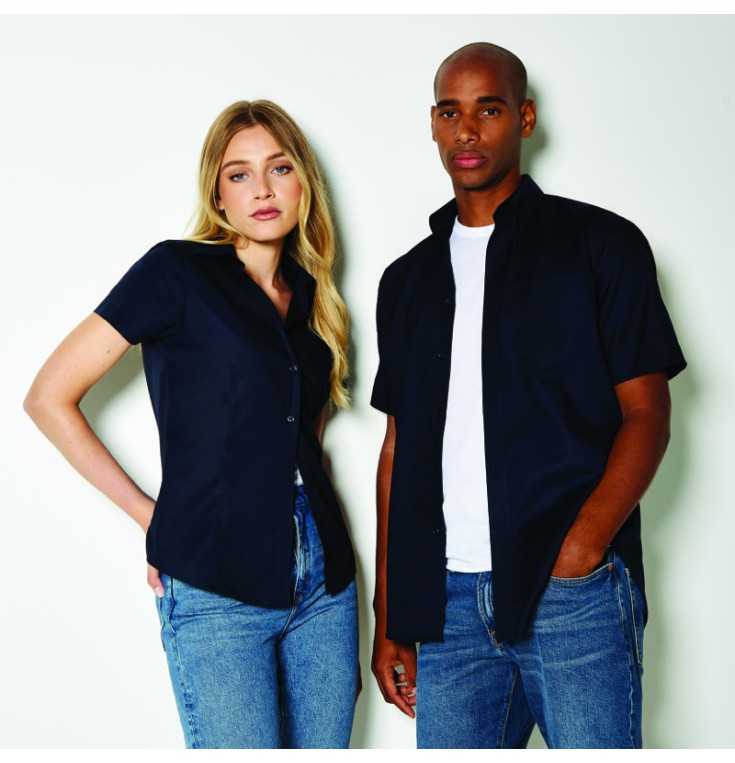 Women's Workwear Oxford Shirt Short Sleeve