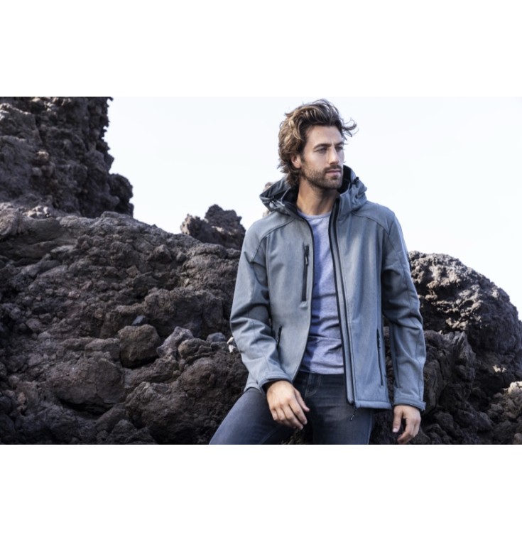 Men's Hoody Softshell Jacket