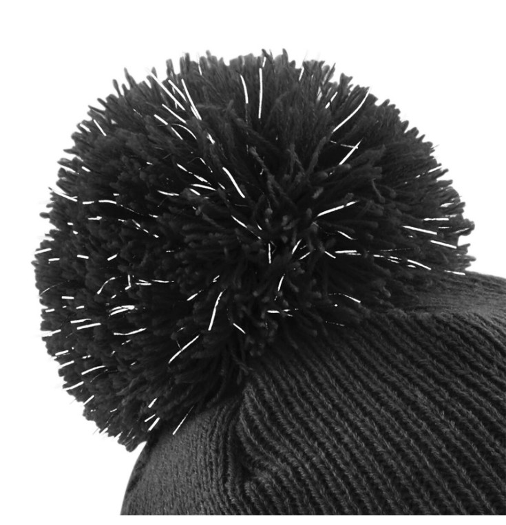 Junior Reflective Bobble Beanie