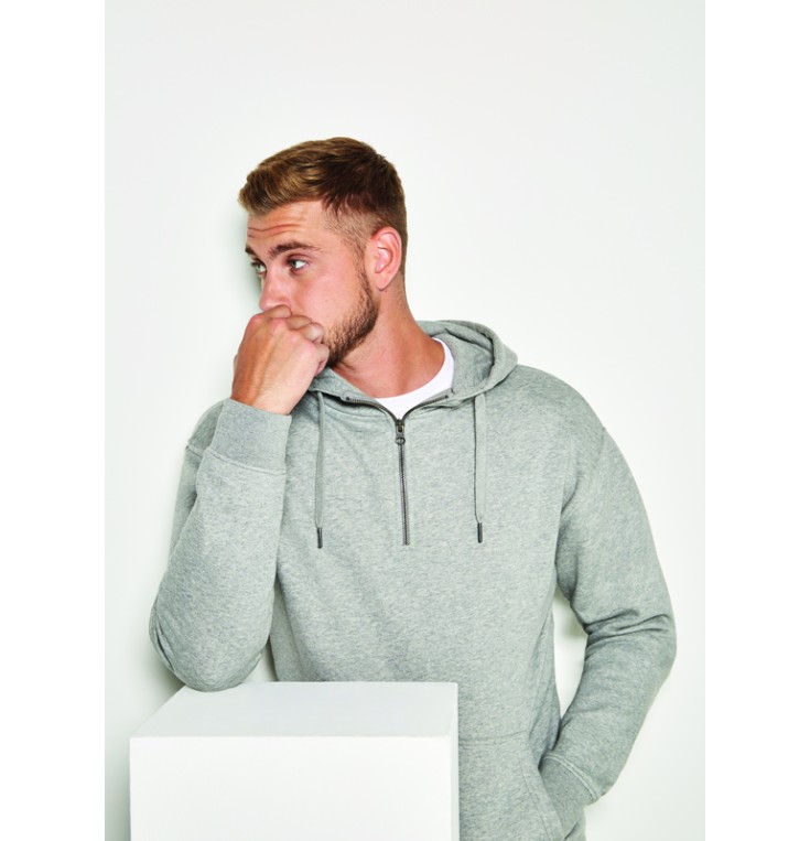 Regular Fit 1/4 Zip hoodie