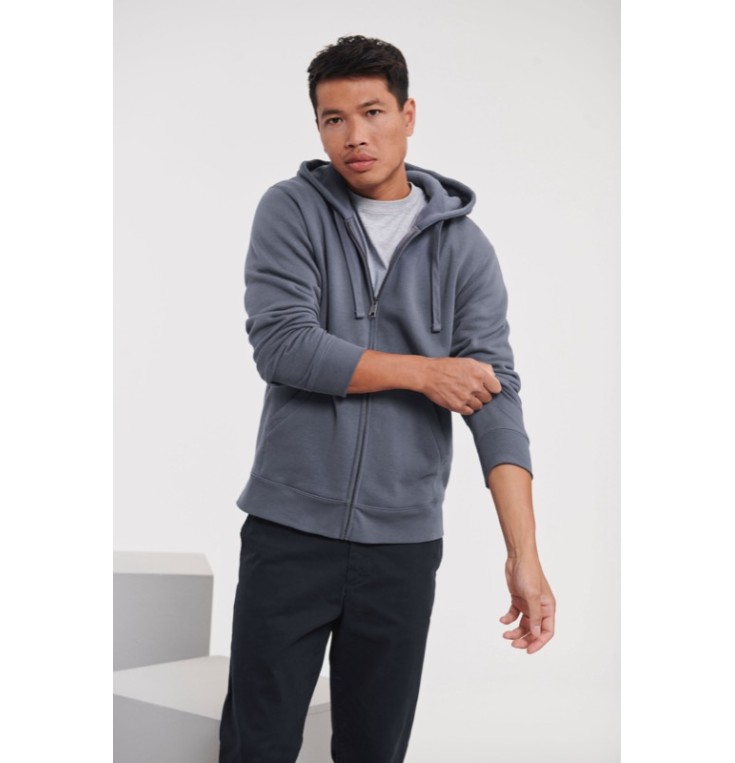 Men's Authentic Zip-Hooded Sweat